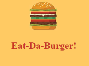 Eat-Da-Burger App